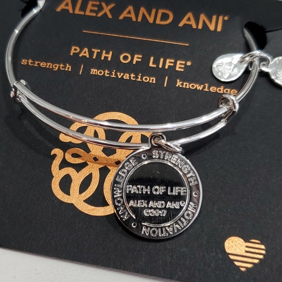 Alex and Ani Path of Life Silver Sparkle bracelet - Picture 5 of 6